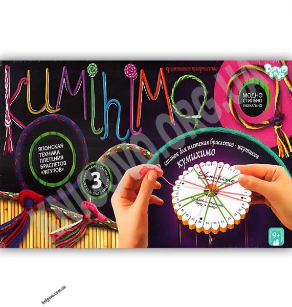 Японская техника плетения браслетов Кумихимо Код KMX02 Изд: Danko Toys - фото 1