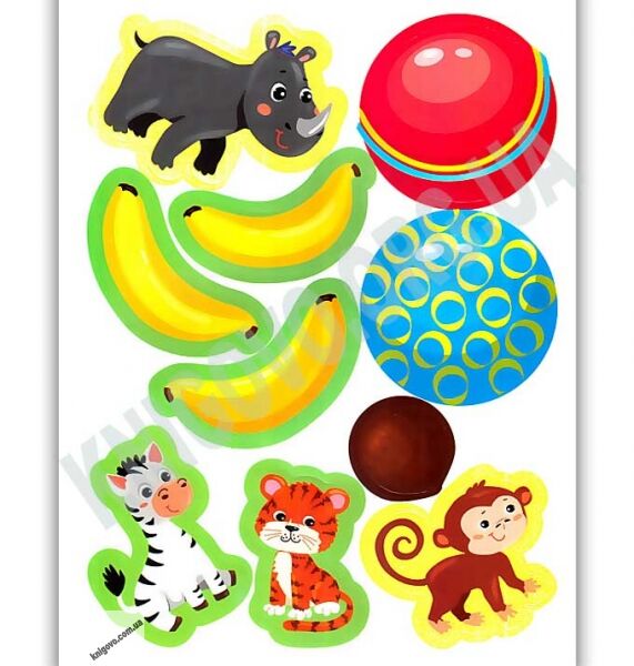 Наліпки для найменших Слоненя Авт: Сікора Ю. Вид: УЛА - фото 3