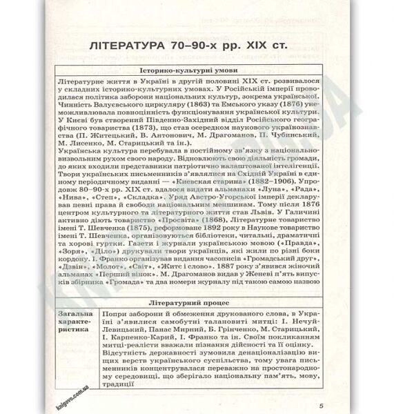 Хрестоматія Українська література 10 клас Стандарт Авт: Черсунова Н. Вид: ПЕТ - фото 3