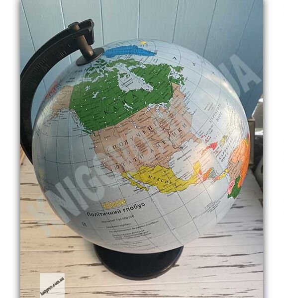 Глобус Земля політичний Масштаб 1:40 000 000 - фото 2
