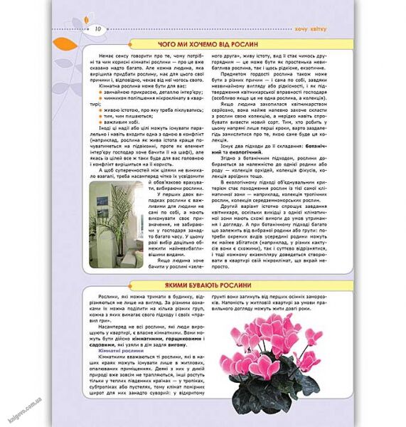 Нова енциклопедія кімнатних рослин Авт: Марія Цвєткова Вид: Школа - фото 3