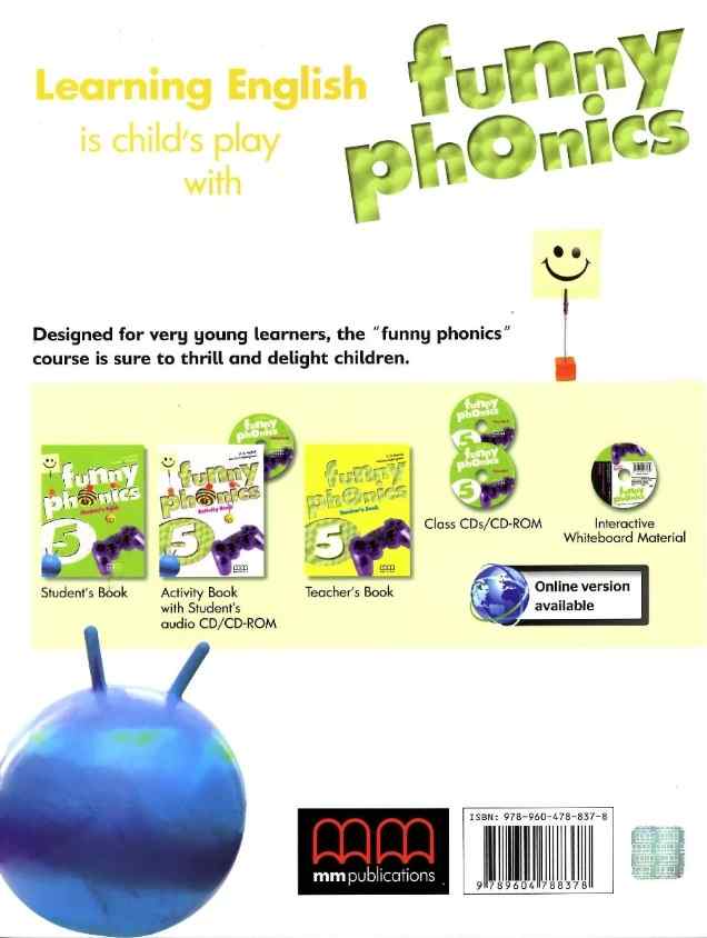 Навчальний зошит Funny Phonics 5 WB with Audio CD/CD-ROM Mitchell H.Q. Marileni Malkogianni MM Publications - фото 2