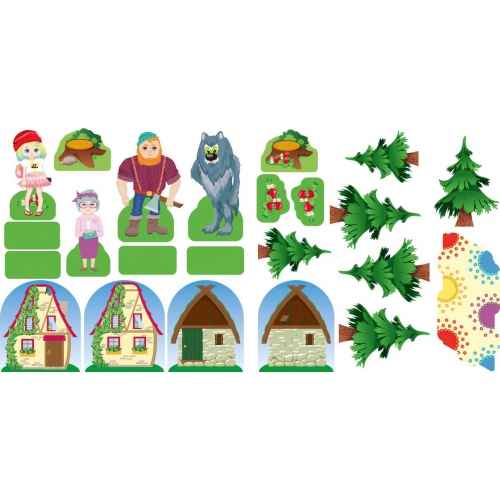 3D сказка Красная Шапочка Елвик - фото 2