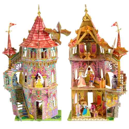 3D модель Замок принцесс Елвик - фото 2