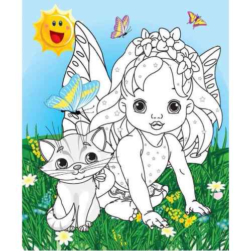 Раскраски со стразами Феечки Елвик - фото 3