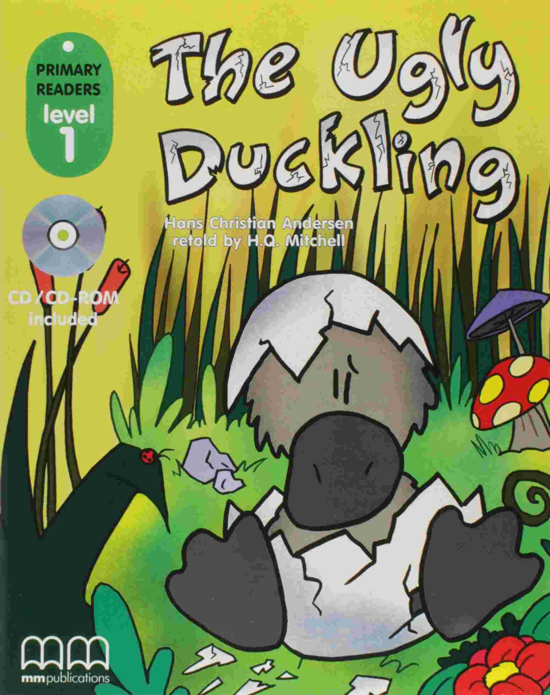 Книга для читання Primary Readers Level 1 Ugly Duckling with CD-ROM Mitchell H.Q. Ганс Христиан Андерсен MM Publications