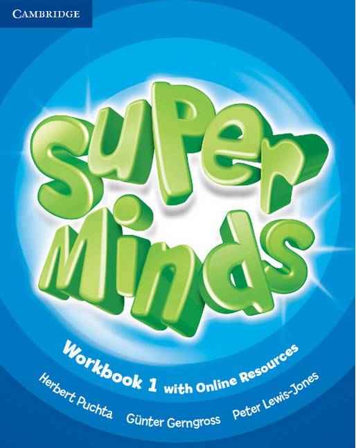 Робочий зошит Англійська мова Workbook Super Minds 1 клас НУШ Авт: Herbert Puchta Gunter Gerngross Peter Lewis-Jones Вид-во: Cambridge