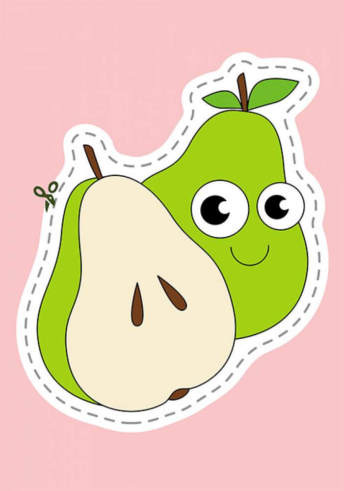 Вирізалки для найменших Овочі та фрукти Кенгуру 3+ Ранок - фото 2