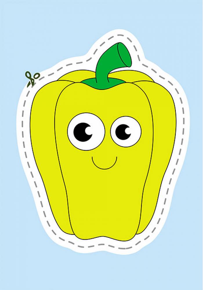 Вирізалки для найменших Овочі та фрукти Кенгуру 3+ Ранок - фото 3