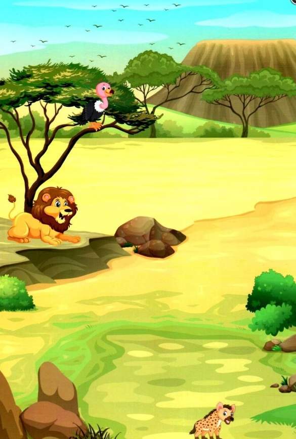 Багаторазові наліпки Африканська савана Фісіна А. Торсінг - фото 2