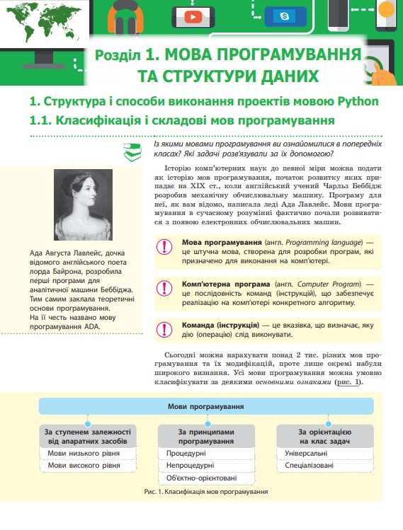 Підручник Інформатика 10 клас Профільний рівень Руденко В. Ранок - фото 2