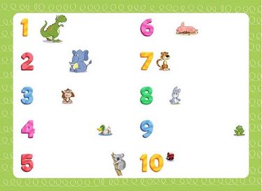 Цифри Багаторазові наліпки Фісіна А. Торсінг - фото 2