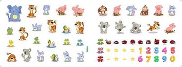 Цифри Багаторазові наліпки Фісіна А. Торсінг - фото 3