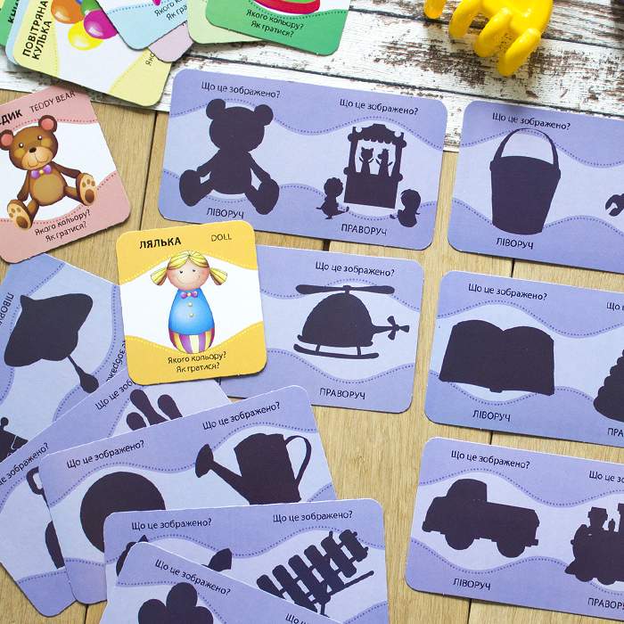 Угадай силует 2+ Іграшки 30 карток Кенгуру Ранок - фото 3