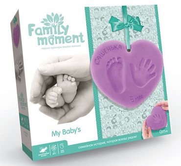 Мій малюк. Family Moment. Набір для перших сувенірів вашого малюка. Вид-во: Danko Toys - фото 1