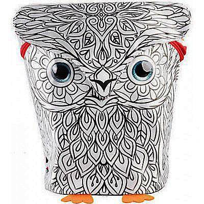 Расписной рюкзачок-сова My Color Owl-Bag большой Danko Toys - фото 2
