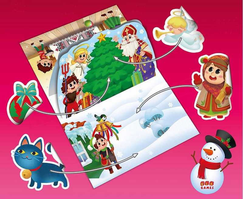 3D плакат з наліпками Казкового Різдва УЛА - фото 2