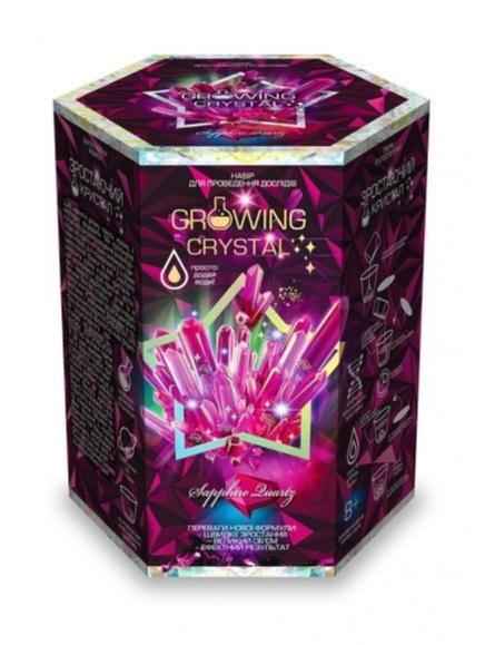 Набор для проведения опытов Growing Crystal Растущий кристалл Розовый Код GRK0108 Danko Toys Набор для проведения опытов Growing Crystal Растущий кристалл Розовый Код GRK0108 Danko Toys - КОСМІЧНІ ТОВАРИ