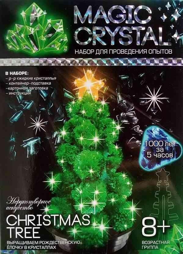 Magic Crystal Растущий кристалл Рождественская ёлочка Код OMC0103 Danko Toys Magic Crystal Растущий кристалл Рождественская ёлочка Код OMC0103 Danko Toys - КОСМІЧНІ ТОВАРИ