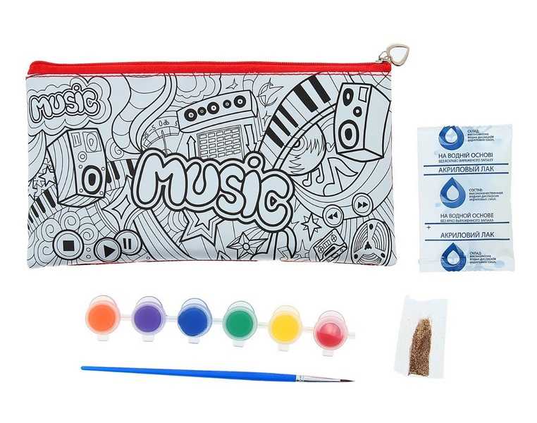 Яркий Клатч Пенал своими руками My Color Clutch Краски Код CCL0103 Danko Toys - фото 2