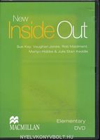 Диск для лазерних систем зчитування New Inside Out Ele DVD Sue Kay Macmillan - Посібники для самостійного вивчення Анлійської