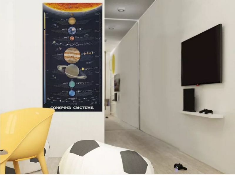 Розумний плакат «Сонячна система» (українською мовою) - фото 3