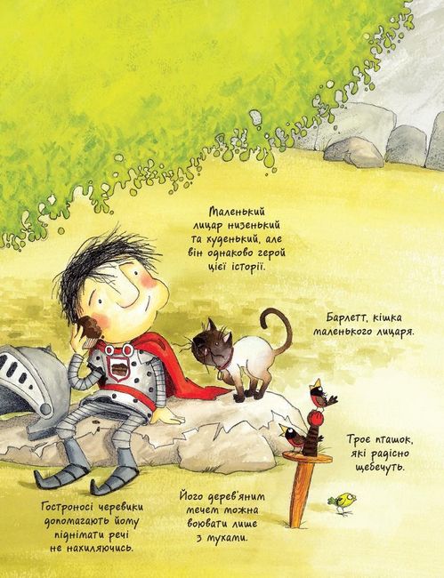 Маленький лицар Маленький лицар, який боровся з дощем Жиль Тібо Ранок - фото 4