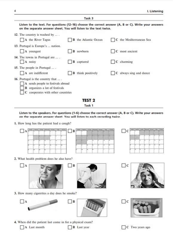 ЗНО 2021 Комплексне видання для підготовки до ДПА та ЗНО Рівні В1 та В2 English Exam Brushup Богдан - фото 3