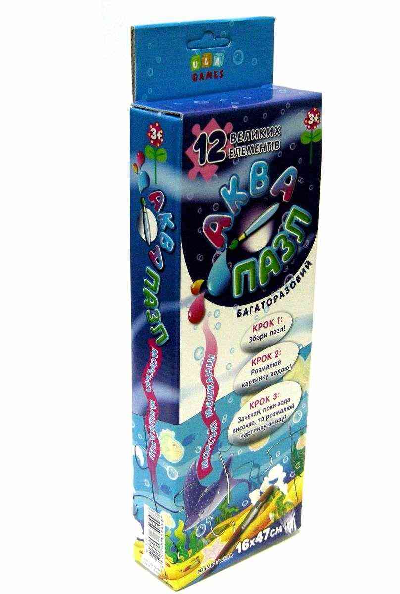 Морські мешканці Аквапазл УЛА - Своїми руками