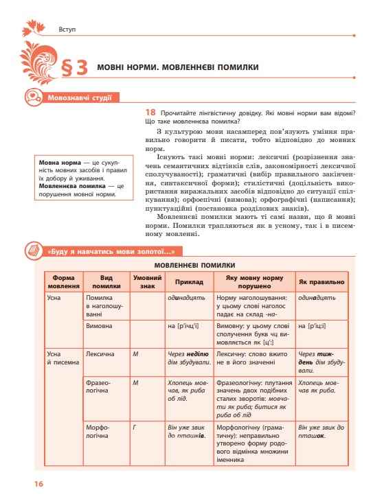 Підручник Українська мова 8 клас З поглибленим вивченням філології Програма 2021 Авт: Караман С. Горошкіна О. Втд-во: Ранок - фото 7