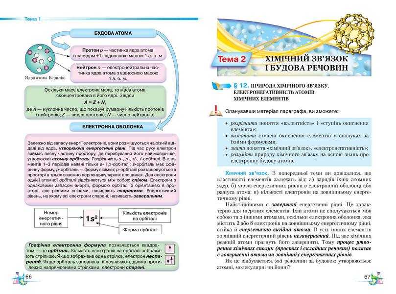Підручник Хімія 8 клас Програма 2021 Авт: Савчин М. Вид-во: Грамота - фото 5
