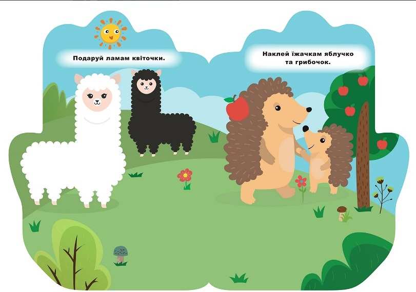 Книжка-долонька Ведмежа Наліпки Торсінг - фото 2