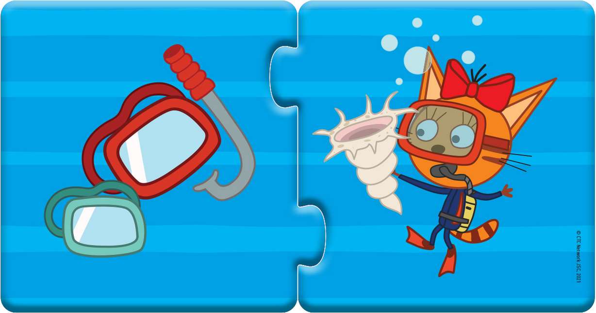 Кото-пазлики Три коти Що для чого? Disney Store 3+ Ранок - фото 3