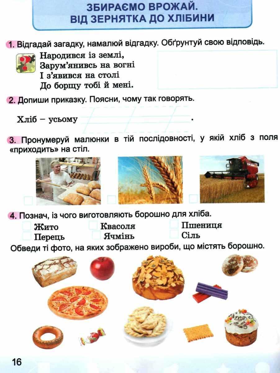 Зошит Я досліджую світ 2 клас НУШ До підручника Бібік Н.М. Бондарчук Г.П. Авт: Гнатюк О.В. Вид-во: Генеза - фото 6