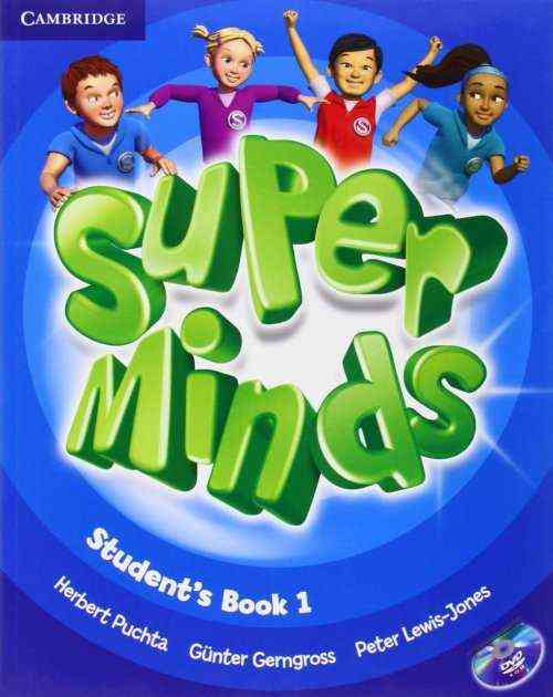 Підручник Англійська мова Super Minds Student's Book 1 клас Авт: Herbert Puchta та ін. Вид-во: Cambridge