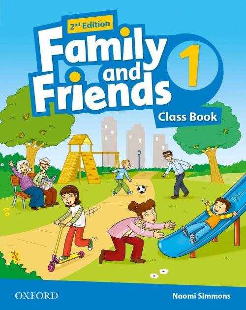 Підручник Family and Friends 1 Class Book with Multi ROM Naomi Simmons Oxford University Press - Вивчаємо Англійську