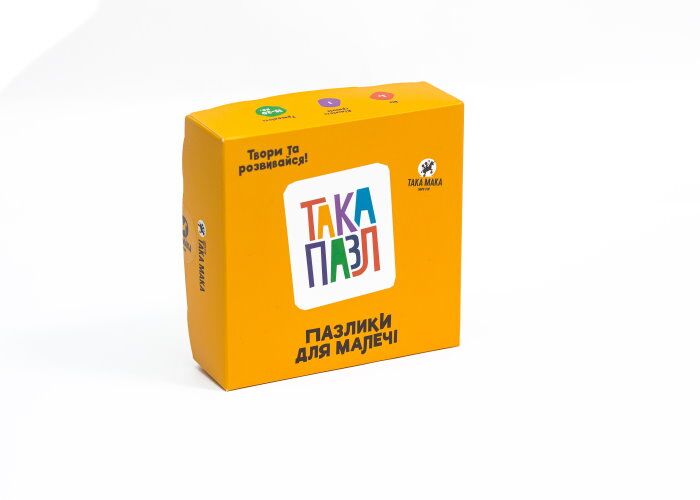 Настольная игра ТАКА МАКА Така Пазл Пазлики для малечі Песик (укр.) (96022-UA ) - Така Мака - фото 1