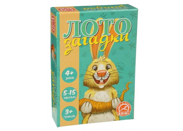 Настольная игра Arial Лото загадки (91155) - Arial Настольная игра Arial Лото загадки (91155) - Arial - Моя твоя не проиграть