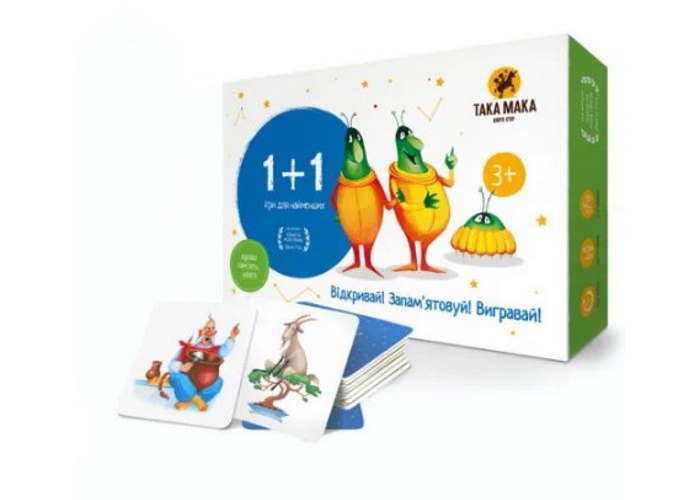 Настольная игра ТАКА МАКА 1+1 (60001-UA) - Така Мака Настольная игра ТАКА МАКА 1+1 (60001-UA) - Така Мака - Моя твоя не проиграть