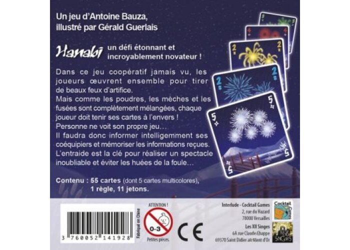 Настольная игра Coctail games Фейерверк (Ханаби, Hanabi) (14155) - Coctail games - фото 7