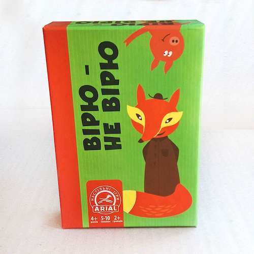 Настольная игра Arial Верю - не верю (Вірю - не вірю) (91130) - Arial Настольная игра Arial Верю - не верю (Вірю - не вірю) (91130) - Arial - Моя твоя не проиграть