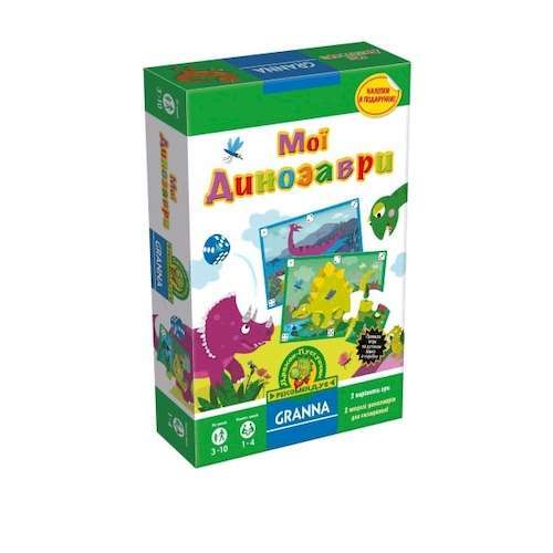 Настольная игра Granna Мои динозавры (Мої динозаври) (82531) - Granna Настольная игра Granna Мои динозавры (Мої динозаври) (82531) - Granna - Моя твоя не проиграть