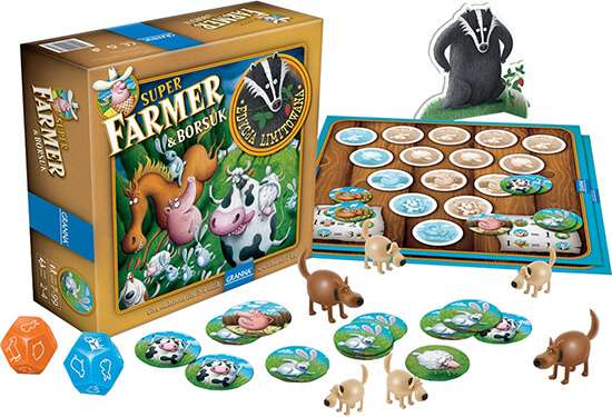 Настольная игра Granna Суперфермер & Борсук (82784) - Granna - фото 2