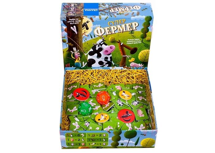 Настольная игра Granna Суперфермер в стиле Ранчо (81756) - Granna - фото 6