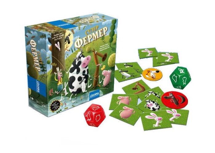 Настольная игра Granna Суперфермер в стиле Ранчо (81756) - Granna - фото 8