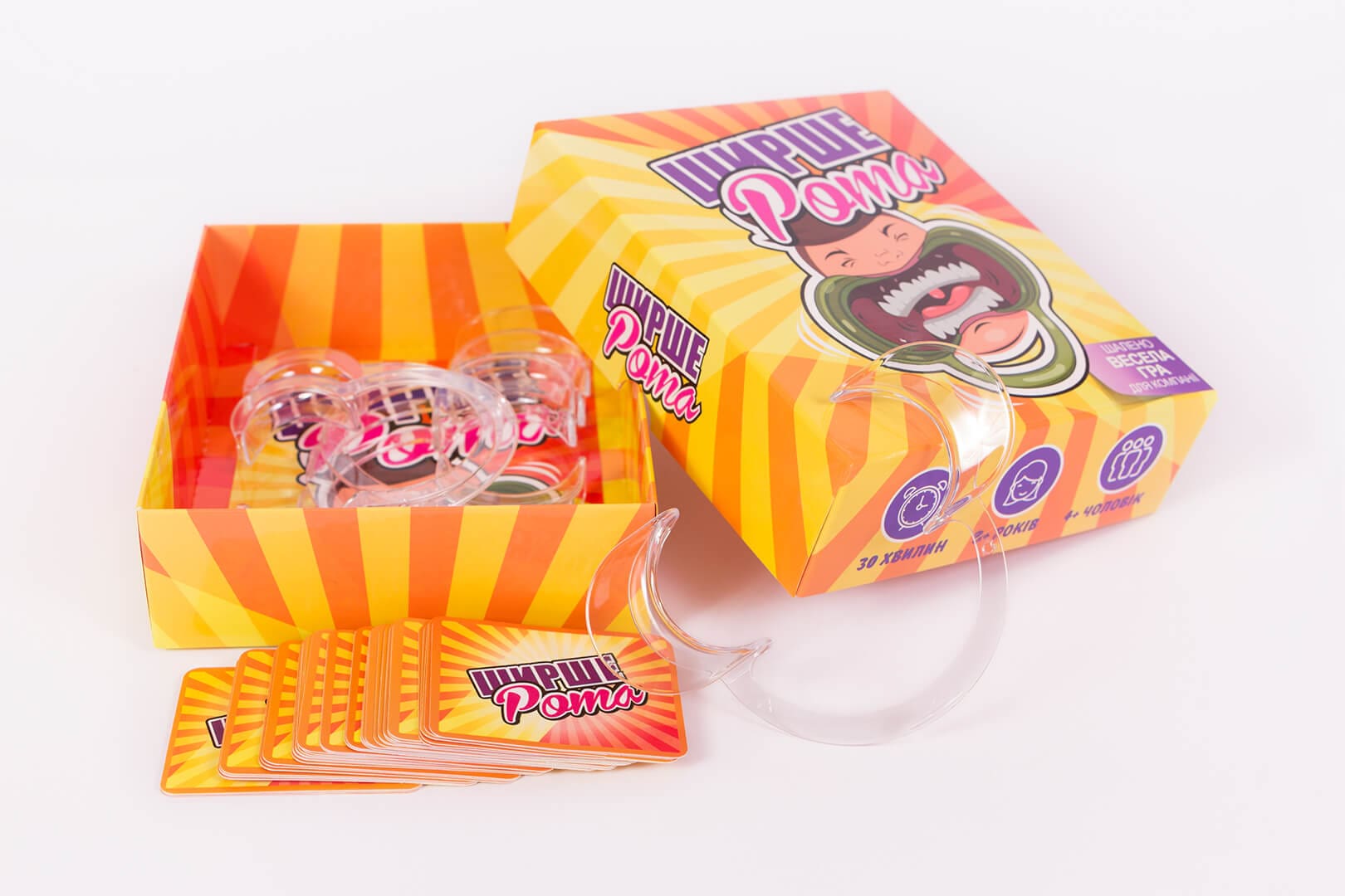 Настольная игра Fun Games Shop Ширерот (Ширше Рота, Watch Ya' Mouth) (укр.) (66847) - Fun Games Shop - фото 3