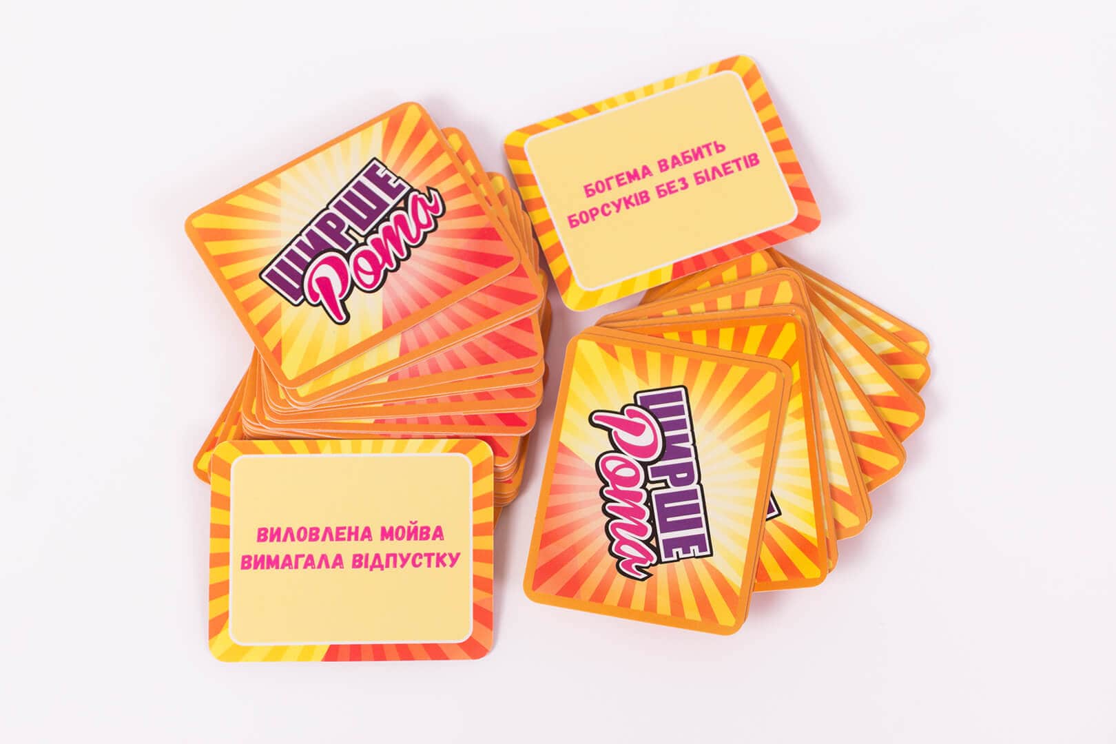 Настольная игра Fun Games Shop Ширерот (Ширше Рота, Watch Ya' Mouth) (укр.) (66847) - Fun Games Shop - фото 4