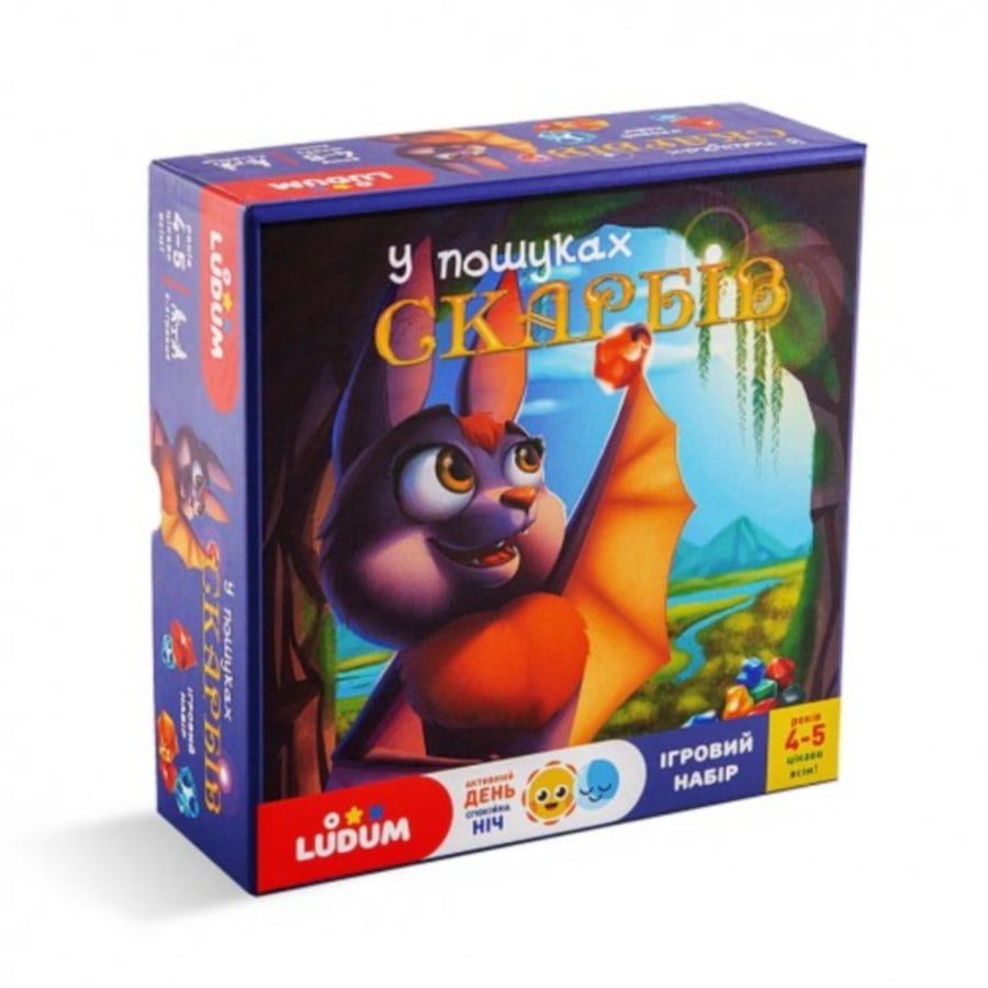 Настольная игра Ludum В поисках сокровищ (У пошуках скарбів) (укр.) (LD1046-55) - Ludum - фото 1