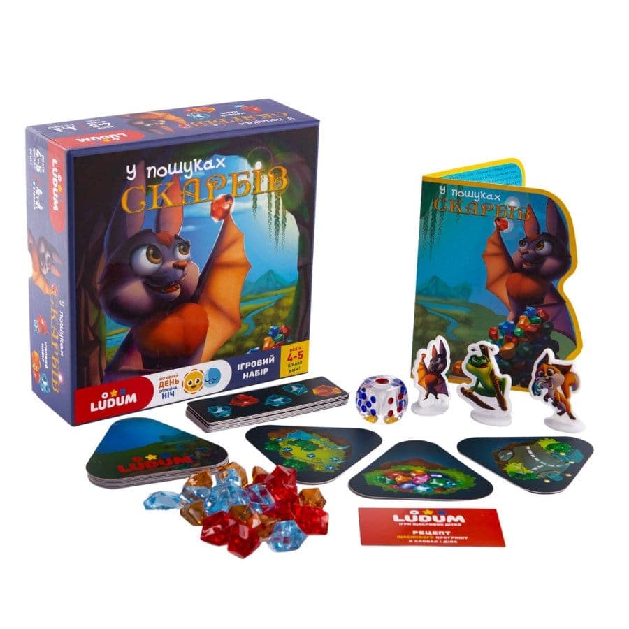 Настольная игра Ludum В поисках сокровищ (У пошуках скарбів) (укр.) (LD1046-55) - Ludum - фото 3