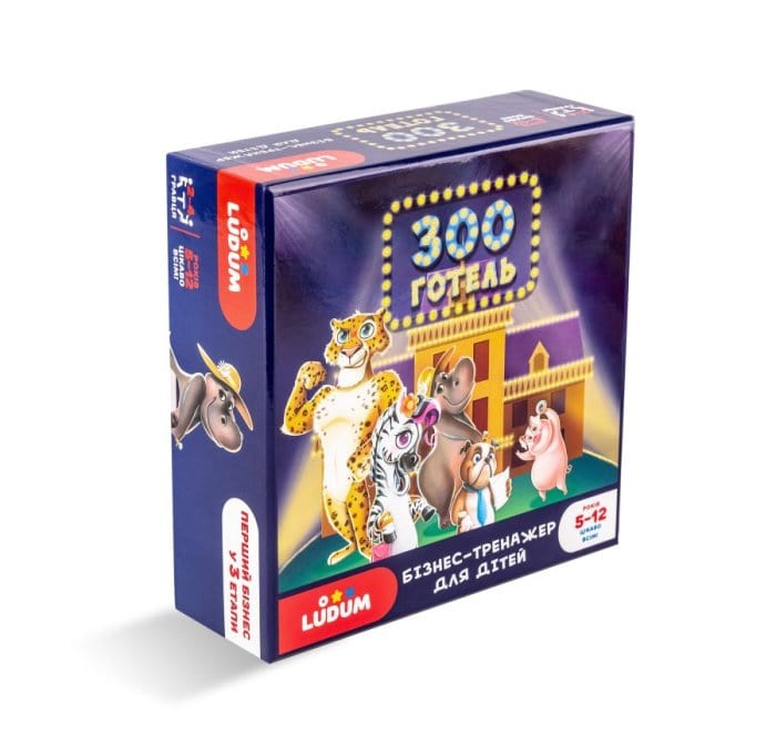 Настольная игра Ludum Зоотель (укр.) (LG2046-56) - Ludum - фото 1